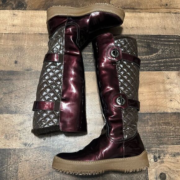 Aquatalia Avery Patent Leather Boots - Picture 3 of 7